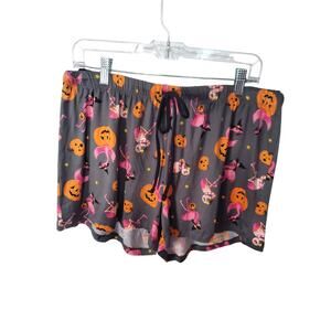 Pillow Talk 2 Pack Halloween Pajama Lounge Flamingo Shorts, NWOT, XL